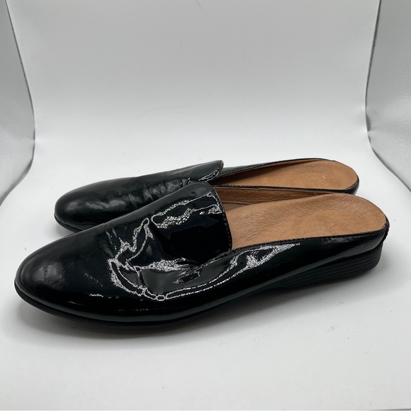 NWOB Dansko Lexie black patent leather mule size 37 US 6.5-7 - Picture 2 of 10